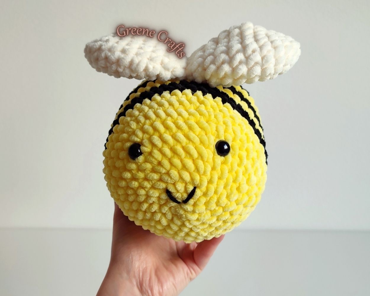 Bee Plush Toy Crochet Pattern (2 Sizes) - Image 4