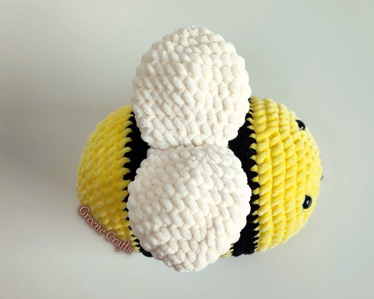 Bee Plush Toy Crochet Pattern (2 Sizes) - Image 5