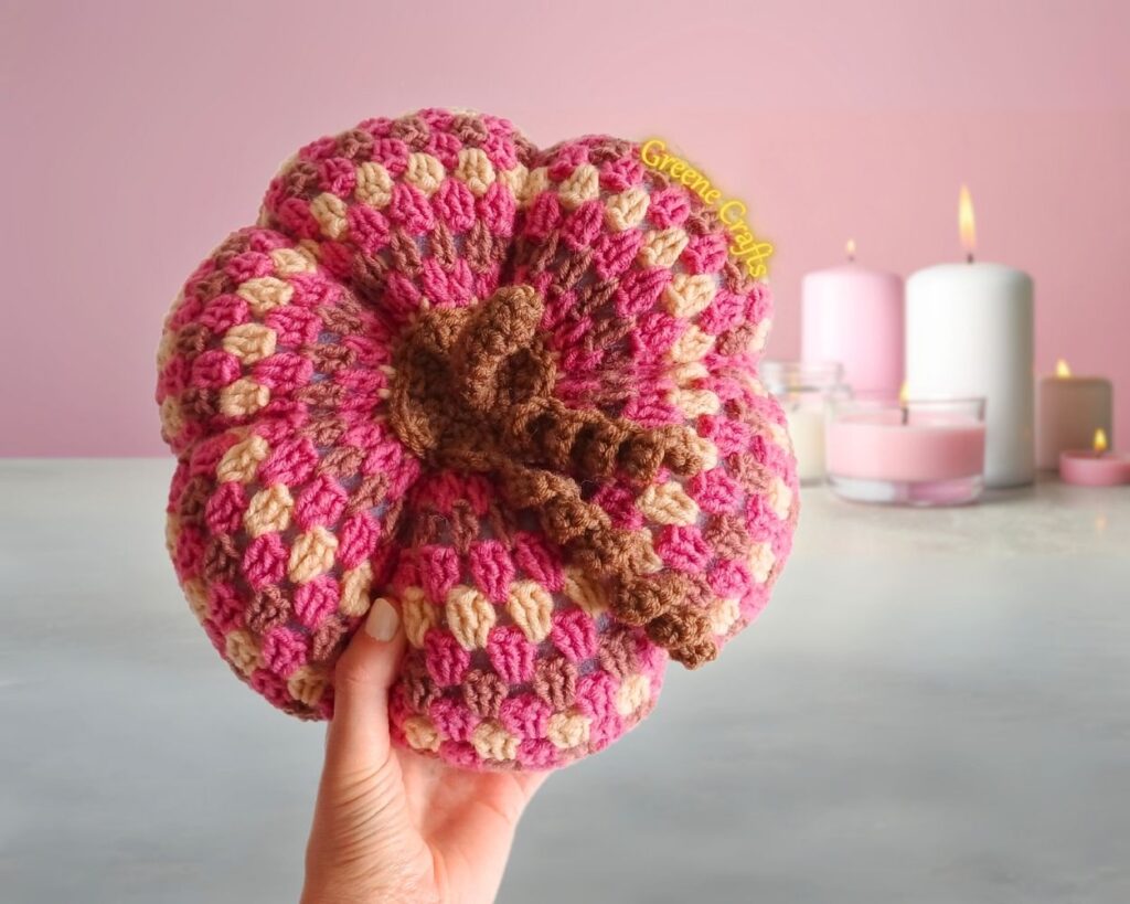 Granny Stitch Pumpkins in 3 Sizes - Crochet Pattern