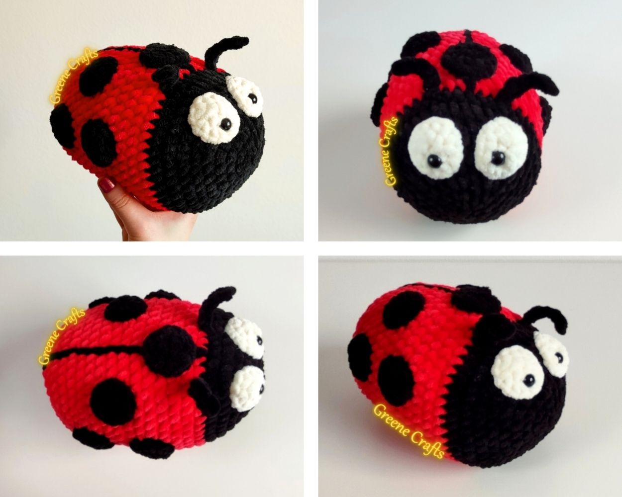 Ladybug Plush Toy Crochet Pattern - Image 4