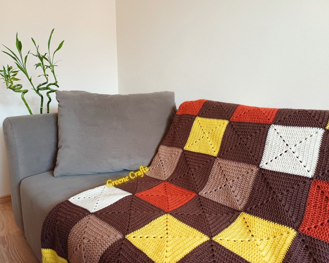Granny Square Blanket - Crochet Pattern