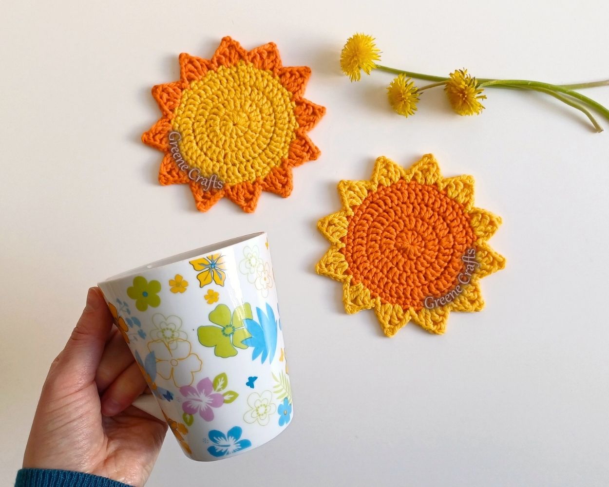 Sun Coaster Crochet Pattern - Image 4