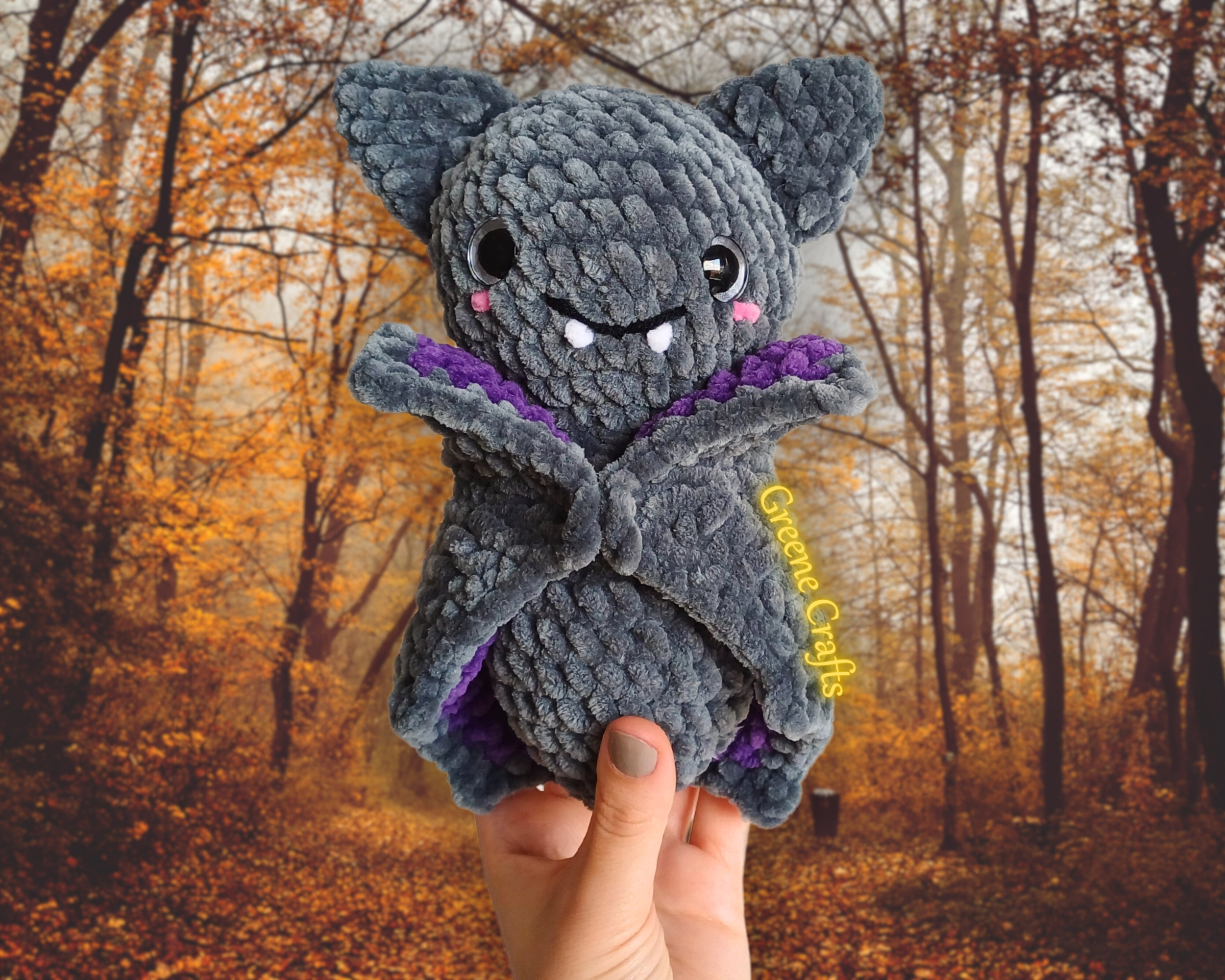 Bat Plush Toy Crochet Pattern - Image 3