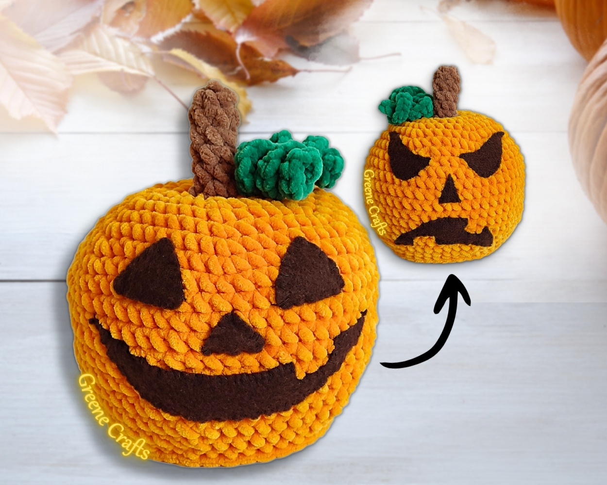Reversible Pumpkin Crochet Pattern