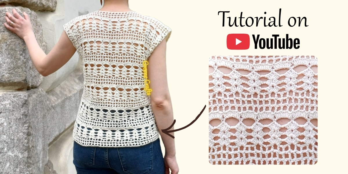 How to Crochet an Easy, Airy Lace Stitch – Video Tutorial