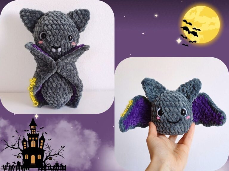 cute crochet bat patterns for halloween
