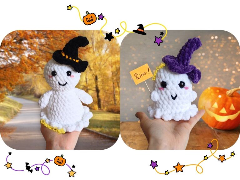 no sew ghost amigurumi featured photo