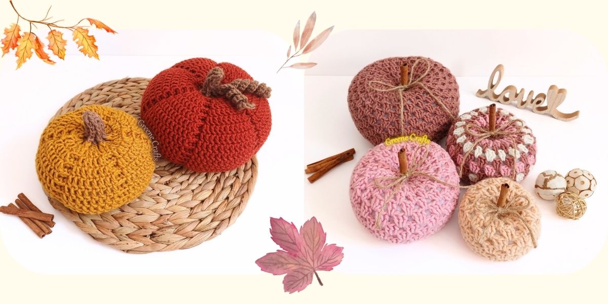 Love Crochet Pumpkins but Hate Sewing and Shaping the Segments? Try These!